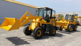 1ton small wheel loader with Yanmar diesel engine only 8500_
